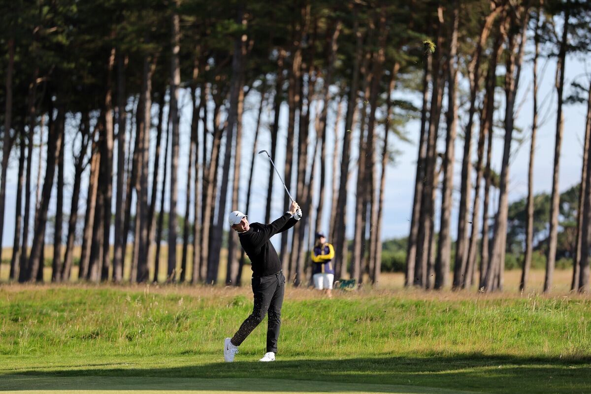 Rory McIlroy during a practice day ahead of the Genesis Scottish Open 2026 at The Renaissance Club, North Berwick. Pic: Steve Welsh/PA Wire. Rory McIlroy during a practice day ahead of the Genesis Scottish Open 2026 at The Renaissance Club, North Berwick. Pic: Steve Welsh/PA Wire.