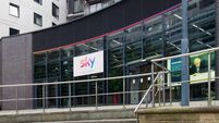 the entrance of the sky broadcast technology division and campus on leeds dock