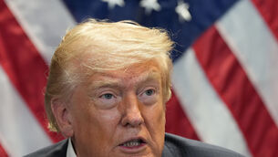 US President Donald Trump accused Iran of ‘behaving very badly’ (Alex Brandon/AP) US President Donald Trump accused Iran of ‘behaving very badly’ (Alex Brandon/AP)