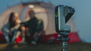 <p>Simplifying the night sky: The lightweight Dwarflab Mini sits ready for use to capture July's celestial displays. Picture: Dwarflab</p>