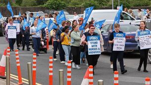 <p> Irish Nurses and Midwives Organisation protested about staff shortages at University Maternity Hospital Limerick last month. Picture: Brendan Gleeson</p> <p> Irish Nurses and Midwives Organisation protested about staff shortages at University Maternity Hospital Limerick last month. Picture: Brendan Gleeson</p>