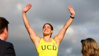 Nicola Tuthill after coming 2nd in the Women’s Hammer Throw 8/7/2026