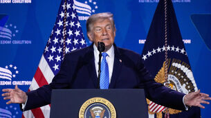 <p>U.S. President Donald Trump said the strikes were "in retribution for yesterday’s bombing of ships by Iran". Picture: Manuel Balce Ceneta.</p>