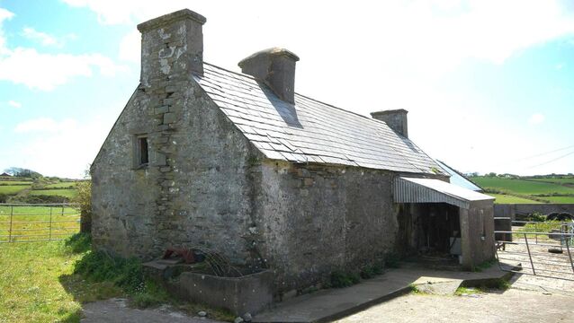 <p>A derelict house near Skibbereen. The largest number of properties currently being assessed are in Skibbereen, Schull and Drimoleague, with five in each area. File picture</p>
