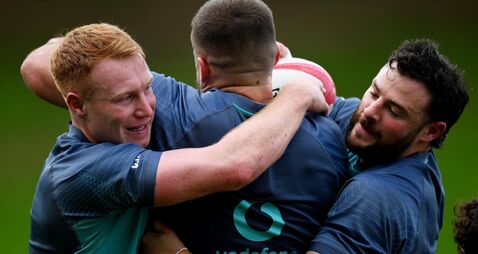 Ireland Rugby Squad Training