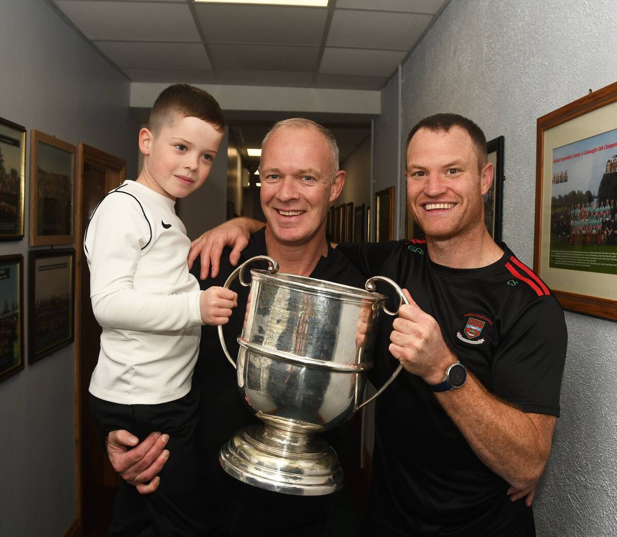 Ballina Stephenites celebrationswith Luke and David Brady & Ciaran Sweeney. Picture: John O'Grady. Ballina Stephenites celebrationswith Luke and David Brady & Ciaran Sweeney. Picture: John O'Grady.