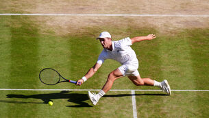 Arthur Fery has stormed into the semi-finals of Wimbledon (John Walton/PA) Arthur Fery has stormed into the semi-finals of Wimbledon (John Walton/PA)