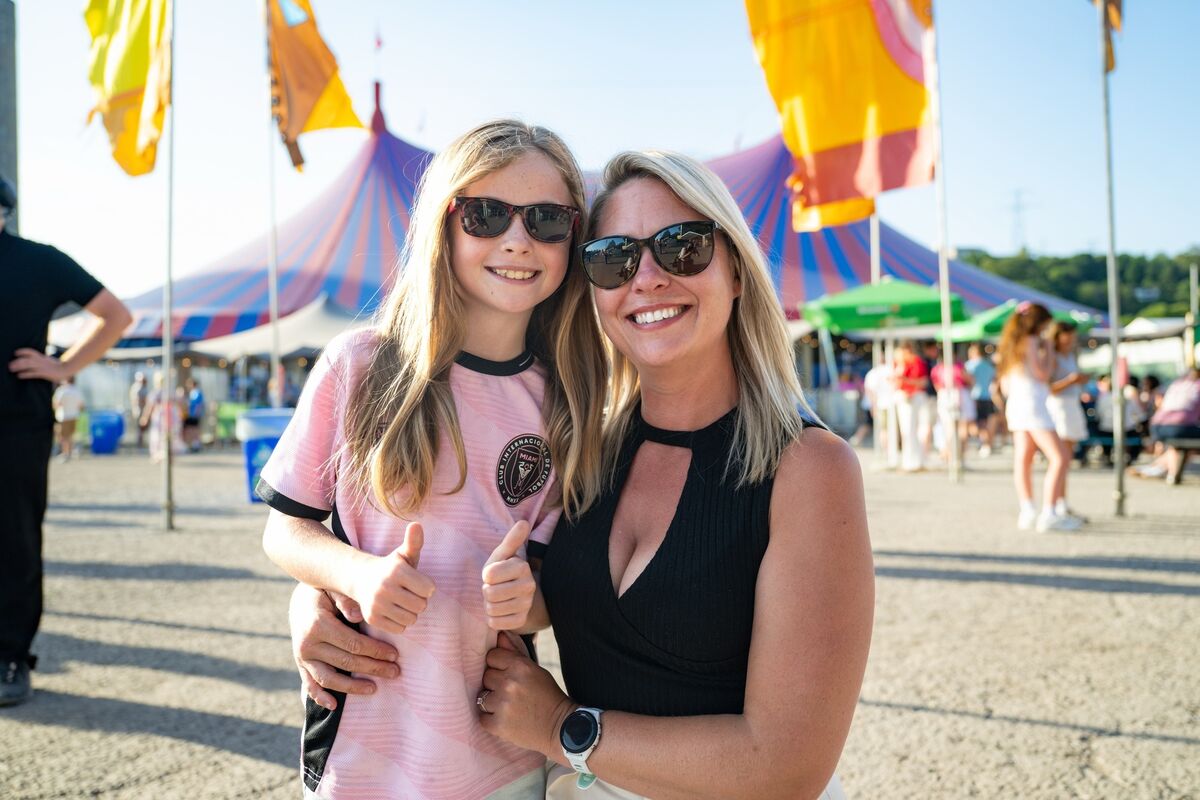 Ally and Donna Faul from Youghal at Live at the Marquee for the Tom Grennan concert. Picture: Chani Anderson Ally and Donna Faul from Youghal at Live at the Marquee for the Tom Grennan concert. Picture: Chani Anderson
