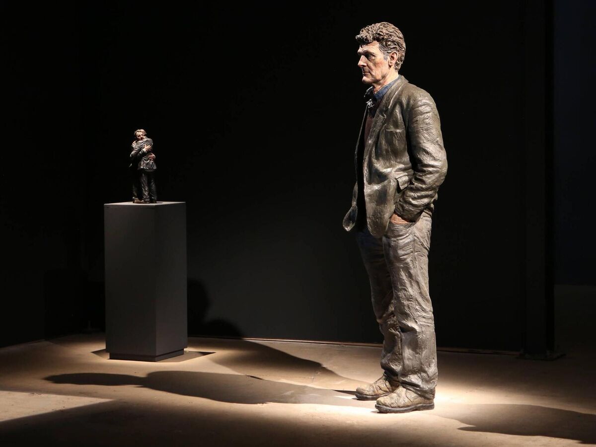 Standing Man, by Sean Henry, part of the Galway exhibition. 