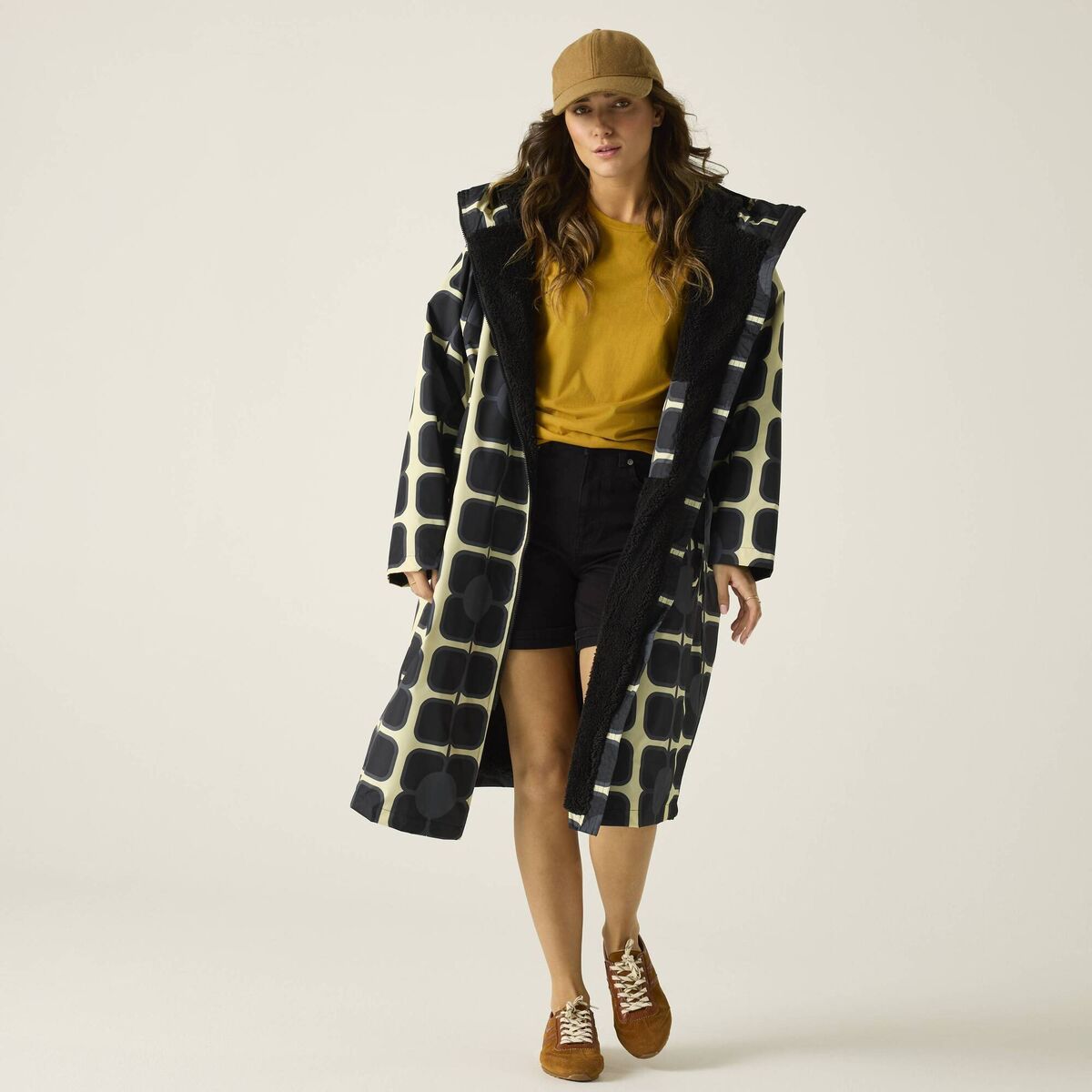 The Orla Kiely and Regatta changing robe, €133. The Orla Kiely and Regatta changing robe, €133.