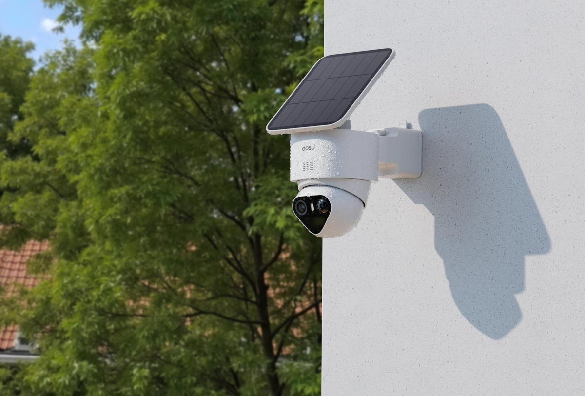 Intelligent PTZ autotracking smoothly follows movement across a full 360-degree panoramic view. Picture: Aosu