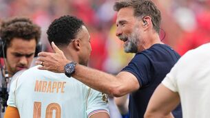 <p>Former Liverpool manager Jurgen Klopp has revealed the details of the club’s plan to sign Kylian Mbappe in 2017. Pic: Martin Meissner/AP</p> <p>Former Liverpool manager Jurgen Klopp has revealed the details of the club’s plan to sign Kylian Mbappe in 2017. Pic: Martin Meissner/AP</p>