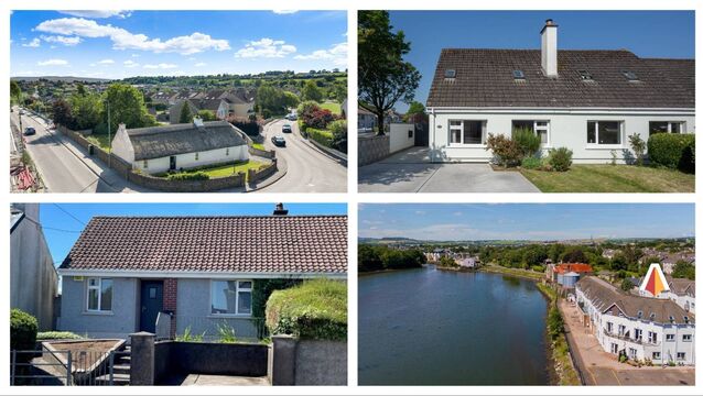 <p>Clockwise from upper left: Cairn Woods Cottage, Mallow, Co. Cork; No 43 Leeview, Ballincollig, Co. Cork; 14 Wood Quay, Bailick Rd, Midleton, Co. Cork; No 121 Lower Friars Walks, Ballyphehane, Co. Cork</p>