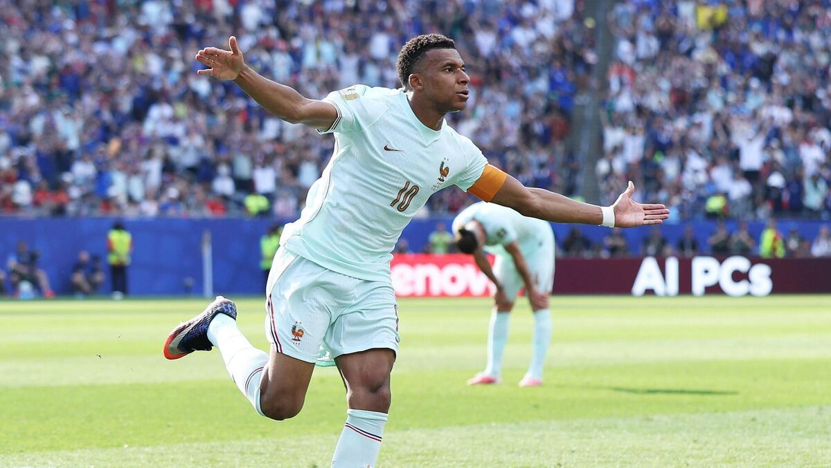 Kylian Mbappe celebrates scoring in the quarter final win over Morocco in Massachusetts. Picture: Molly Darlington/Getty Images Kylian Mbappe celebrates scoring in the quarter final win over Morocco in Massachusetts. Picture: Molly Darlington/Getty Images