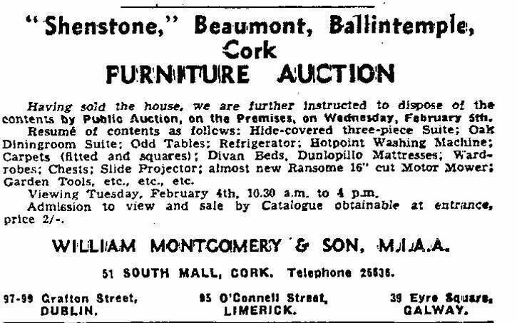 Cork Examiner Saturday January 25, 1964