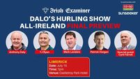 Cyril Farrell joins the gang for Dalo's Hurling Show All-Ireland final preview night