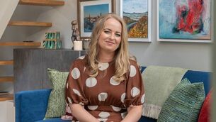<p>Designer Lana Dullaghan in the living area of the Portobello property. Pictures: Annette Brock</p> <p>Designer Lana Dullaghan in the living area of the Portobello property. Pictures: Annette Brock</p>