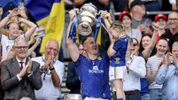 Dean Healy lifts the Tailteann Cup 11/7/2026