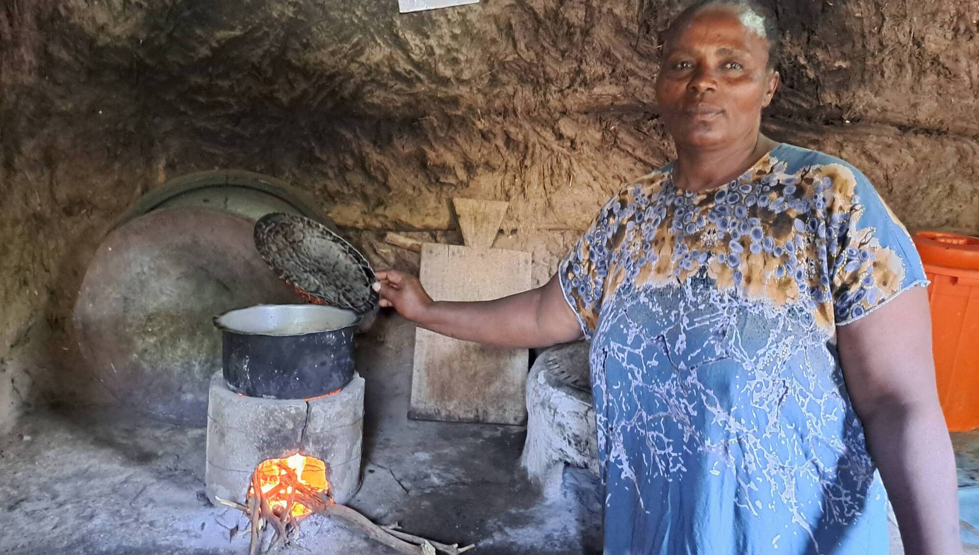 In Lante, Ethiopia, Aberech use to spend up to four hours a day collecting firewood. But with her new cookstove, she now has more time to earn an income and care for her family. 	Picture: Vita Impact