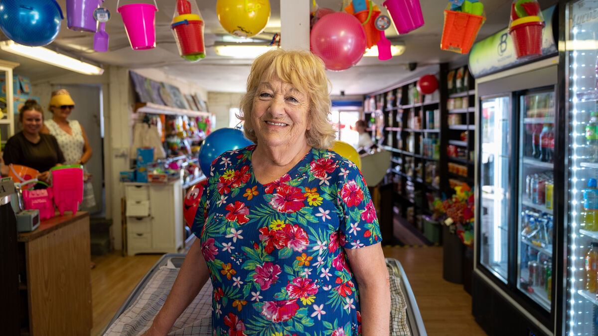 Watch: Owner of iconic shop near Cork beach on the heatwave