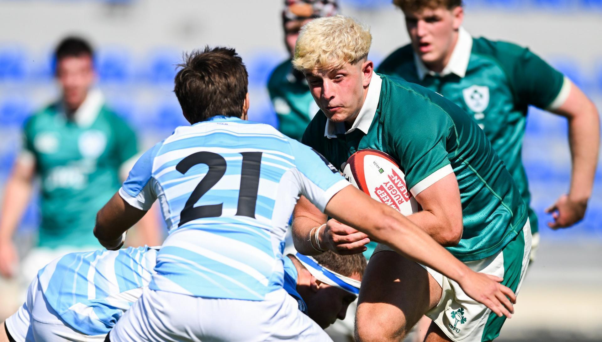 Boost for Irish U20s as red card rescinded ahead of Fiji tie