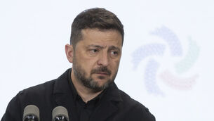 <p>Ukrainian president Volodymyr Zelenskyy also did not explain the reasons for the proposed changes among law enforcement leaders. File picture: Sam Boal/Collins</p>
