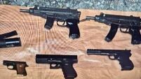 Firearms seized