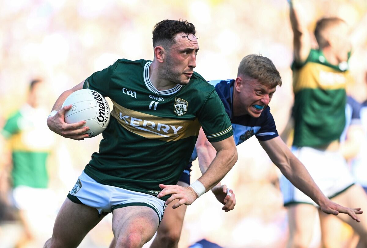 Kerry's Paudie Clifford in action against Cian Murph. Pic: Ramsey Cardy/Sportsfile Kerry's Paudie Clifford in action against Cian Murph. Pic: Ramsey Cardy/Sportsfile