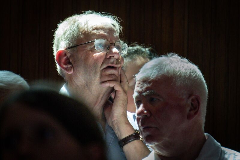 A member of the congregation reflecting during the emotional farewell Mass marking the closure of St Augustine’s Church on Washington St and Grand Parade in Cork. Picture: Chani Anderson A member of the congregation reflecting during the emotional farewell Mass marking the closure of St Augustine’s Church on Washington St and Grand Parade in Cork. Picture: Chani Anderson