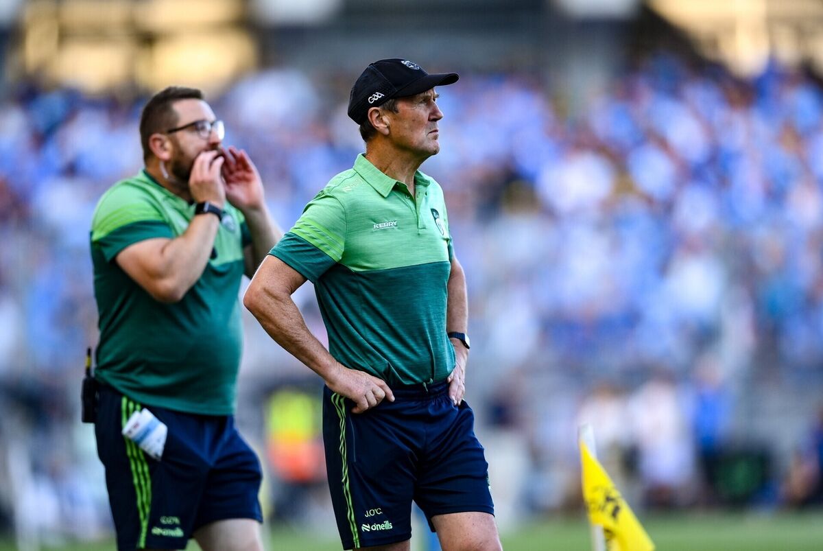 Kerry manager Jack O'Connor during the GAA Football All-Ireland Senior Championship semi-final match between Dublin and Kerry at Croke Park in Dublin. Photo by Stephen McCarthy/Sportsfile Kerry manager Jack O'Connor during the GAA Football All-Ireland Senior Championship semi-final match between Dublin and Kerry at Croke Park in Dublin. Photo by Stephen McCarthy/Sportsfile