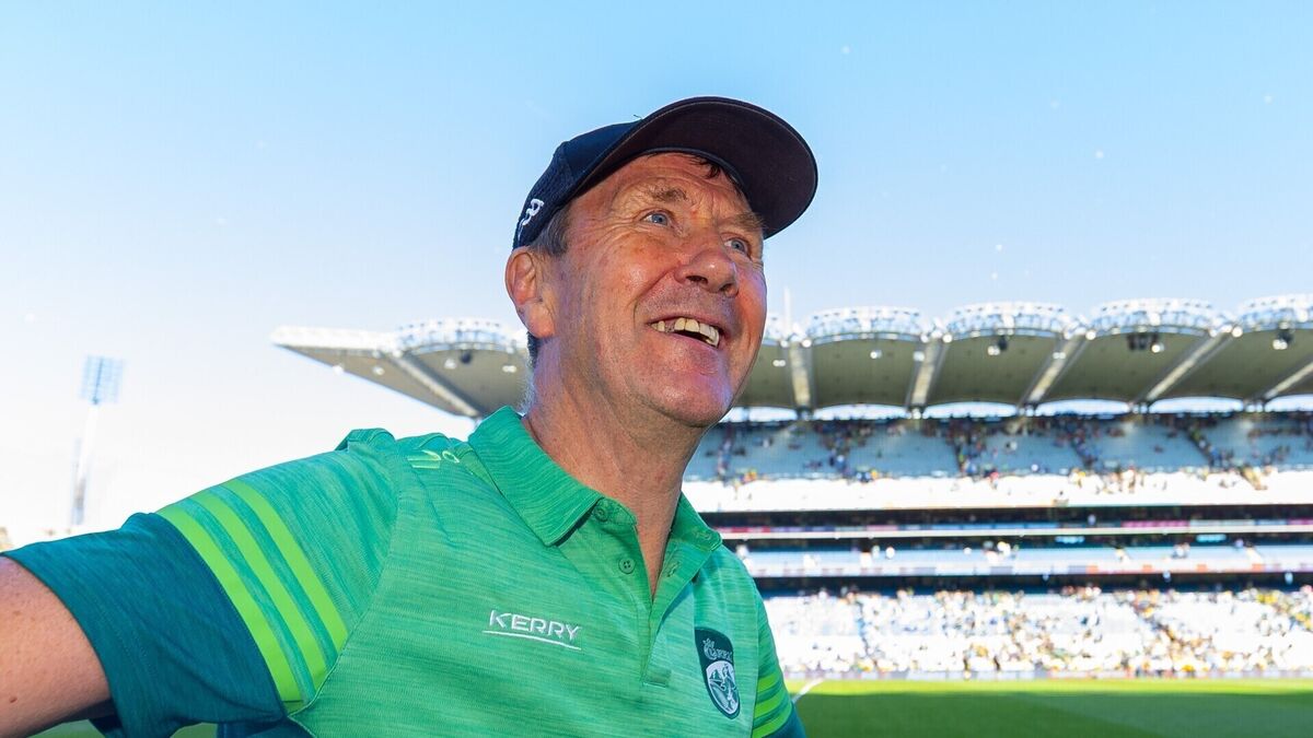 Jack O'Connor gives thanks for Kerry cocktail of experience and luck