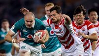 Jacob Stockdale is tackled by Jack Cornelsen 11/7/2026
