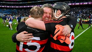 <p>THE RUN CONTINUES: Ballygunner manager Jason Ryan, celebrates with Michael Mahony and Philip Mahony after their All-Ireland Club SHC success last January - their unbeaten championship run continues into another season. Pic: Seb Daly/Sportsfile</p> <p>THE RUN CONTINUES: Ballygunner manager Jason Ryan, celebrates with Michael Mahony and Philip Mahony after their All-Ireland Club SHC success last January - their unbeaten championship run continues into another season. Pic: Seb Daly/Sportsfile</p>