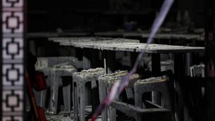 <p>Inside of the pub where the fire broke out. Picture: Chalinee Thirasupa/Reuters.</p> <p>Inside of the pub where the fire broke out. Picture: Chalinee Thirasupa/Reuters.</p>