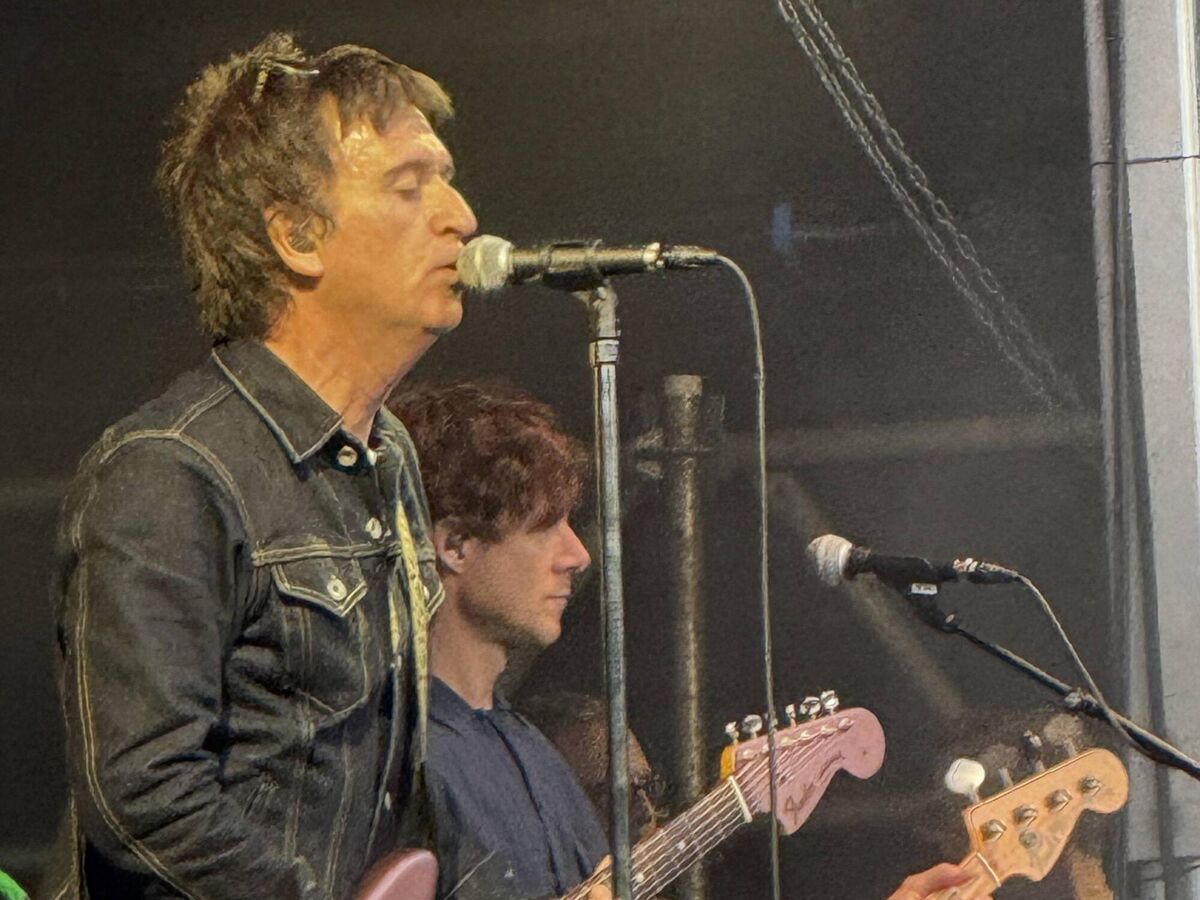 Johnny Marr at Iveagh Gardens in Dublin. Johnny Marr at Iveagh Gardens in Dublin.
