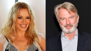 <p>Kylie Minogue was among those paying tribute to Sam Neill </p>