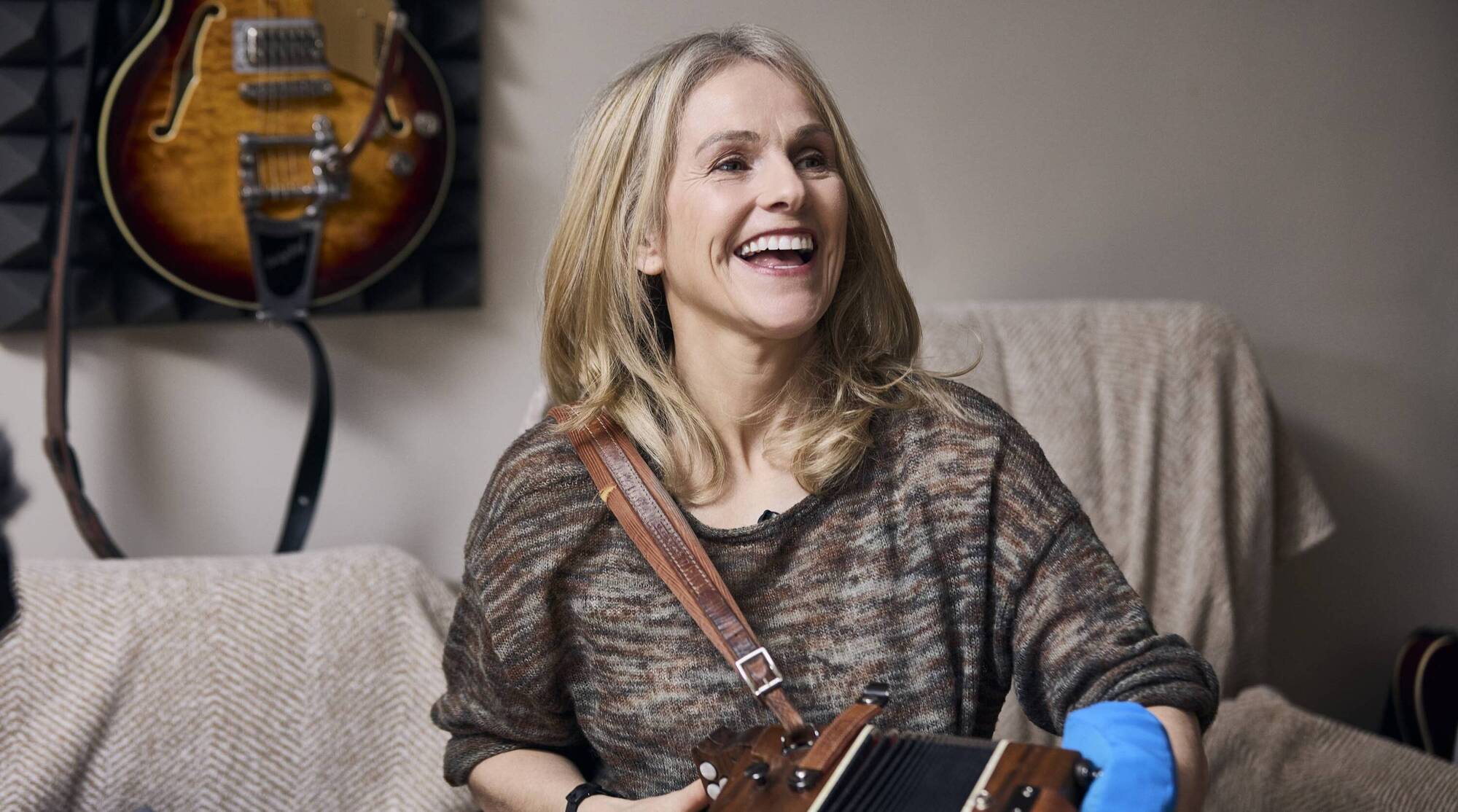 Sharon Shannon: “I remember taking my first steps, but I can still hear their excited praise and feel how thrilled I was.” Picture: by Brendan Duffy.