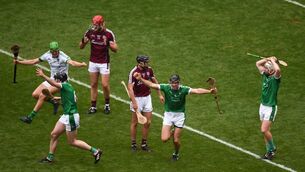 <p>REPEAT OR REVENGE?: Limerick players celebrate after the 2018 All-Ireland hurling final. Pic: Daire Brennan/Sportsfile</p>