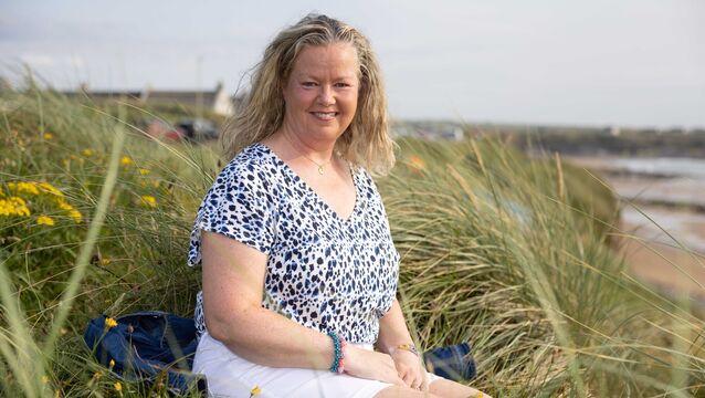 <p>Trish Blake at Spanish Point, Co Clare. Picture: Eamon Ward</p>