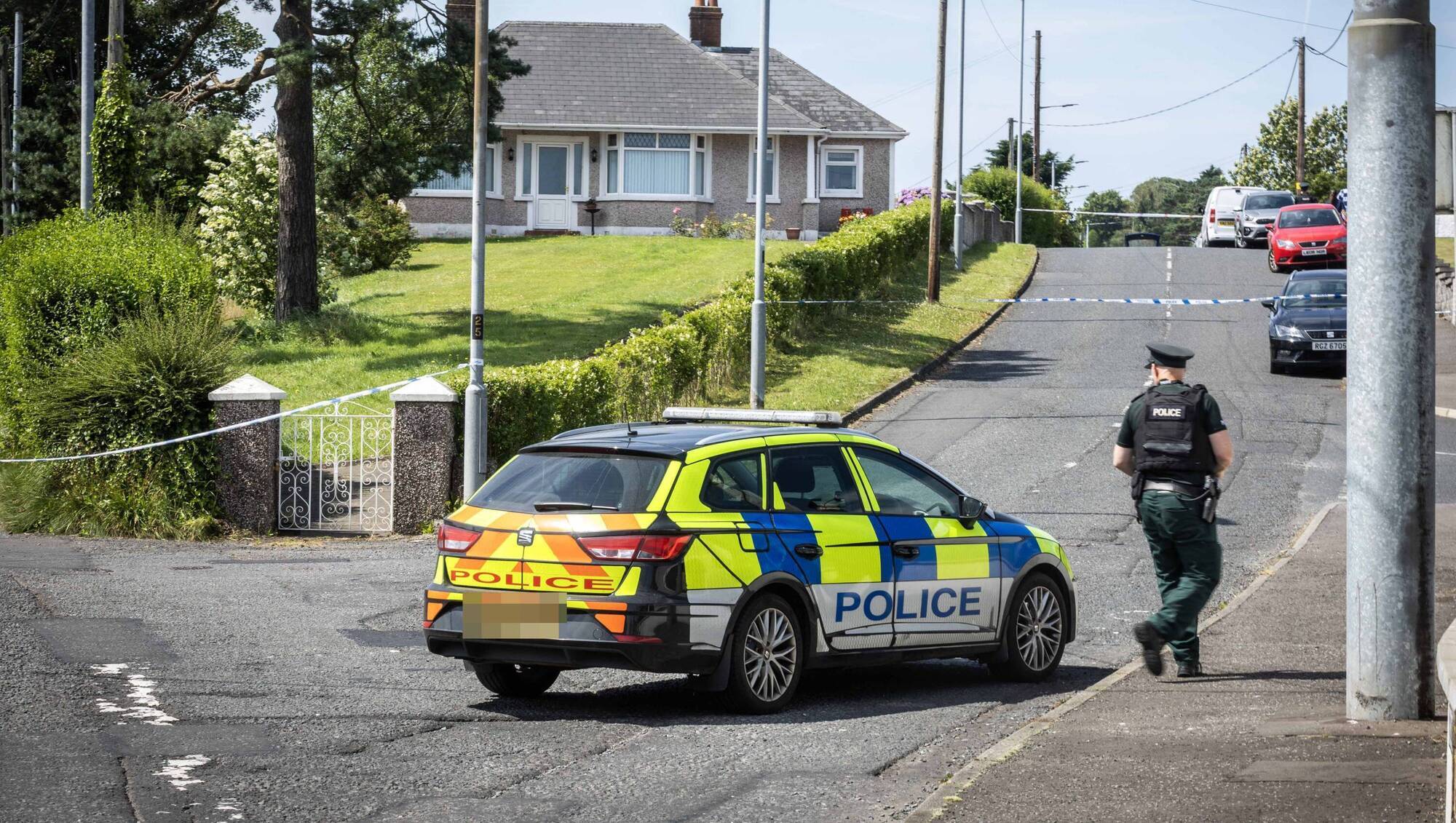 Investigation after three found dead in family home in Ballymena
