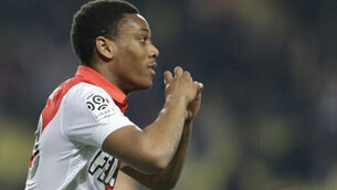 Monaco captain not surprised by Anthony Martial's start for Man United