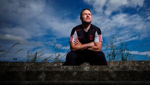 <p>Mayo manager Andy Moran at a county GAA media event ahead of All-Ireland Final at McHale Park. Pic: James Crombie/Inpho</p>