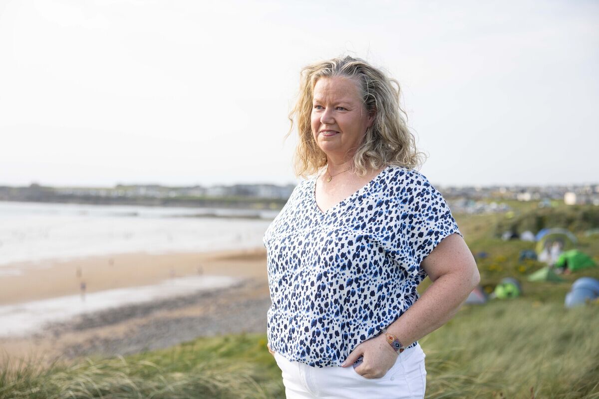 Trish Blake at Spanish Point, Co Clare this week. Picture: Eamon Ward Trish Blake at Spanish Point, Co Clare this week. Picture: Eamon Ward