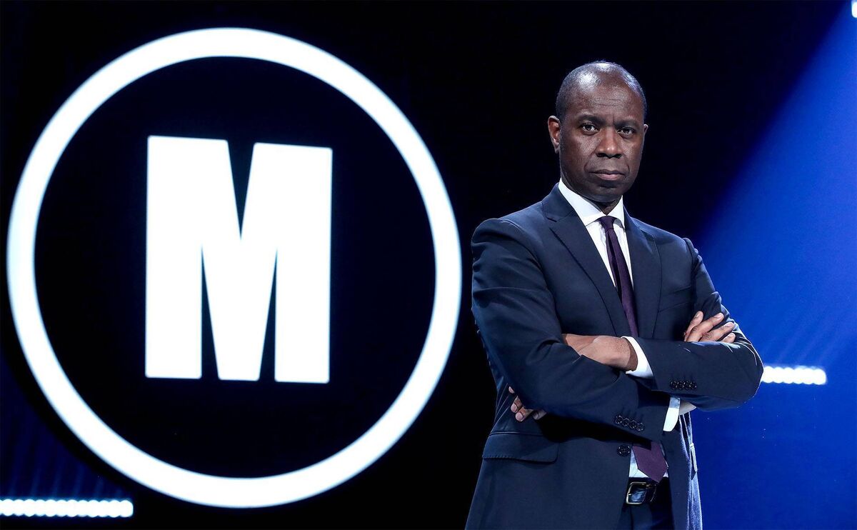 Mastermind host Clive Myrie. Picture:BBC/Hat Trick Productions/William Cherry/Press Eye