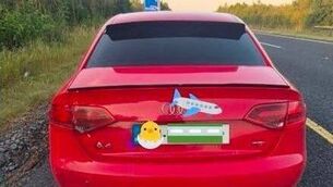 <p>Unaccompanied learner driver caught speeding at 174km/h has car seized in Co Laois. Picture: An Garda Síochána Laois Offaly</p> <p>Unaccompanied learner driver caught speeding at 174km/h has car seized in Co Laois. Picture: An Garda Síochána Laois Offaly</p>