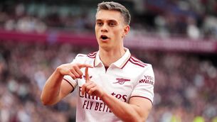 <p>Arsenal have agreed a deal to sell Leandro Trossard to Besiktas. Pic: John Walton/PA</p> <p>Arsenal have agreed a deal to sell Leandro Trossard to Besiktas. Pic: John Walton/PA</p>