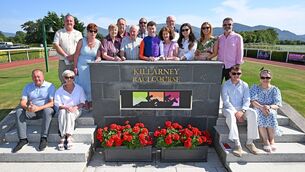 <p>Five-time English Champion Jockey Oisin Murphy pictured riding at his home track for the first time in his career pictured with his family. Pic: Healy Racing</p> <p>Five-time English Champion Jockey Oisin Murphy pictured riding at his home track for the first time in his career pictured with his family. Pic: Healy Racing</p>
