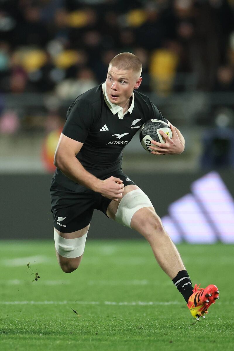 Anton Segner on the burst in New Zealand's win over Italy in Wellington. Pic: Phil Walter/Getty Images Anton Segner on the burst in New Zealand's win over Italy in Wellington. Pic: Phil Walter/Getty Images