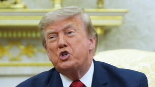US President Donald Trump denied the accusations (Julia Demaree Nikhinson/AP) US President Donald Trump denied the accusations (Julia Demaree Nikhinson/AP)