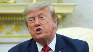 <p>US President Donald Trump denied the accusations. Picture: Julia Demaree Nikhinson/AP</p> <p>US President Donald Trump denied the accusations. Picture: Julia Demaree Nikhinson/AP</p>